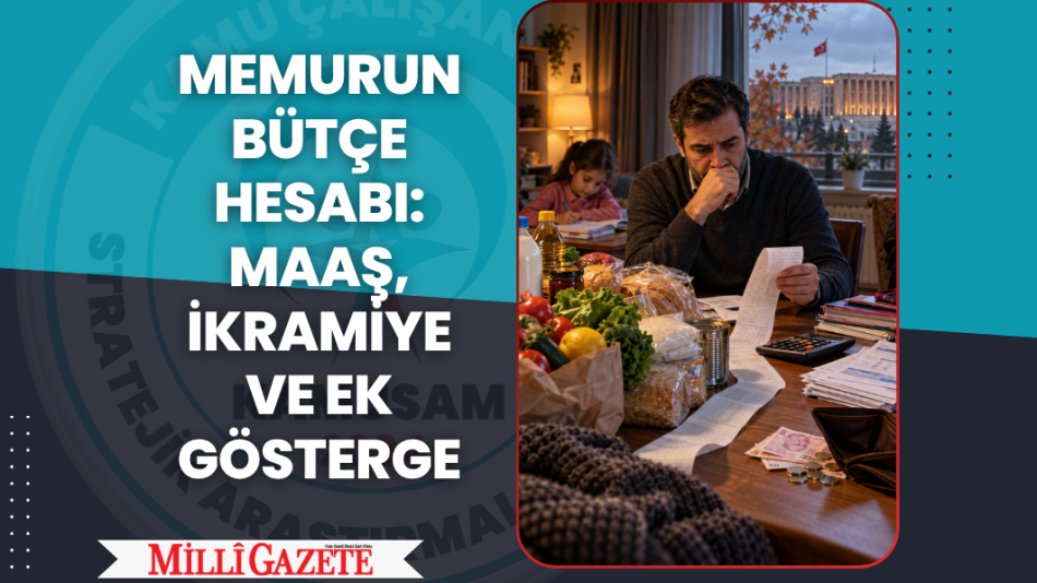 Memurun Bütçe Hesabı: Maaş, İkramiye ve Ek Gösterge